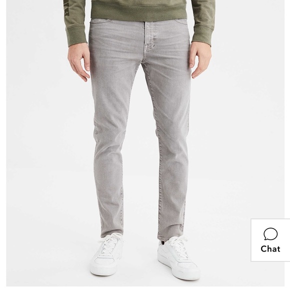 American Eagle Outfitters Other - AE NE(X)T LEVEL SKINNY JEAN in Light Gray